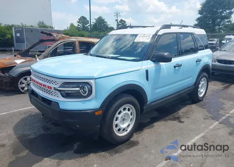 2025 Ford Bronco Sport Heritage from USA, damaged, VIN 3FMCR9GN7SRE35931